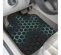 4 pcs Tapis de Voiture Set pour Scenic E-Tech Electric V 2023, en Terre de Diatomée Absorbant Antidérapant Étanche Accessoires Intérieur de Luxe Durable,Blue