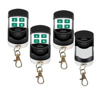 4 PCS Telecommande Portail Universelle,Telecommande Portail | Télécommande Portail Garage 433.92MHz avc 4 Boutons Touches Copieuse,Convient Aux Portes de Garage Aux Volets Roulants
