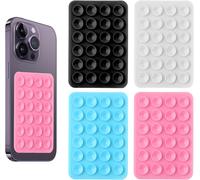 4 Pcs Ventouse Silicone Telephone, Coque Ventouse, Silicone Ventouse Téléphone, Ventouse Telephone, Multi Usages Adhésif Pour Coque De Téléphone À Ventouse Support À Ventouse Pour Téléphone