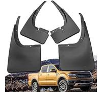 4 PCS Voiture Bavettes pour Ford Ranger 2011-2019, Pas Besoin de Percer des Trous Pièces Bavettes Anti-éclaboussures Garde-Boue De Voiture