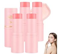 4 Pcs Wrinkle Bounce Multi Balm Stick Anti Rides Stick Collagene Hydratation Hydratante Idéal pour les Soins du Visage, du Cou, des Yeux et des Lèvres (8g*4)