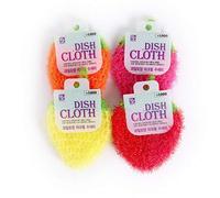 4 PCSChiffons en Acrylique Super Absorbant antiadhésif huileux sans Rayures Nettoyage Durable Lavable réutilisable Serviette Chiffon pour Cuisine Salle de Bain Table lingettes ménagères