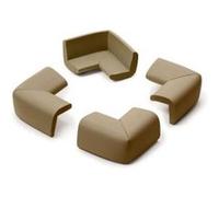 4 petits coins en mousse antichoc chocolat - prince lionheart