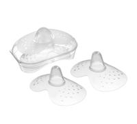 4 Pezzi bout de sein mam,Bouts de sein Contact - Sans BPA, silicone souple ultra-fin, taille L+S
