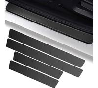 4 Pezzi Fibre de Carbone Plinthes Autocollant Protection Portiere de Voiture pour Mini Cooper S F65 F66 Countryman U25 Aceman 2024 2025, Bande de Protection de Seuil de Porte de Voiture