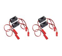 4 Pi¿¿Ces S¿¿Ries Allum¿¿ / ¿¿Teint Interrupteur D'alimentation R¿¿Cepteur Jst Connecteur Pour T¿¿L¿¿Commande 1/10 1/8 Voiture Chenille V¿¿Hicule Tout-Terrain Avion Multi-Rotor