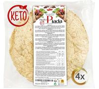 4 Piadinas protéiques Line@diet (1 paquet) | Teneur élevée en protéines | pour la phase 1 | 1 paquets de 4 piadines de 40 g