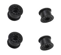 4 PiCes Levier de Changement de Vitesse Cble Portable Joint en Plastique Noir 4S6P7412AA pour Fiesta Focus PZCC