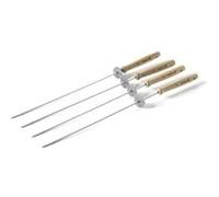 Ustensile et housse de protection pour barbecue Barbecook 4 pics brochettes à bague coulissante