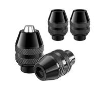 4 Pièce 4486 Mandrin pour Dremel, Universel Remplacement du Mandrin 1/32-1/8 sans Clé, Mini Mandrin à Changement Rapide Pour Outils Rotatifs Dremel pour Dremel 4000, 3000, 300, 200, 100, 8200