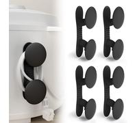 4 Piece Cable Organizer,Cord Organizer,Electric Wire Organizer,Self-Adhesive,Stick on Appliances,Mixer,Air Fryer,Coffee Maker (4 Black)