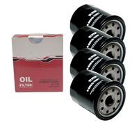 4 Piece Filtre À Huile Moteur 90915-YZZE1/03001/10001/10003/YZZJ1/YZZN2/ YZZC3/YZZC5/YZZC7/ YZZM3 Compatible Avec Toyota Moteurs Essence