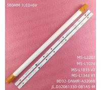 4 piece For 2TV Stripfor de rétroéclairage LED RF-BU320E30-0601S-02 CY-32DN-3030-3000MA-36V la ligne 32PL13TC 32PL52TC Asano 32LH1010T 32LH1011T ""Nipseyteko