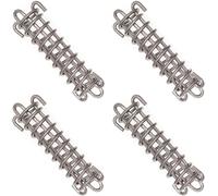 4 Piece Metal Accessories Springs for Outdoor Camping Hiking Travel Picnic Beach Tent Canopy Shade Fixings