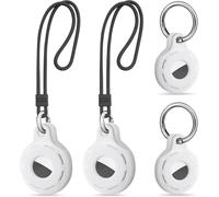 4 Piece Protective Cases For Airtags,Anti-Scratch Portable Key Fob Case For Airtags,Key Finder Protective Cover For Keys,Children,Bags,Luggage,Pets.[K157]