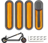 4 Piece Set For Scooter Wheels, Replacement, Set Of Reflective Covers, Plastic Cover, Compatible With 1s/M365/Pro2, Xiaomi Electric Accessories