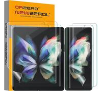 4-Piece Tpu Screen Protector Compatible For Samsung Galaxy Z Fold 3 5g - 2 Interior And 2 Exterior - Full Protection