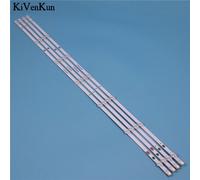 4 piece1 lot Bandes de rétro-éclairage LED de télévision, pour Hitachi, Kit de barres LED, LB43007, règle VES430UNDL-2D-N01 ( Nipseyteko )