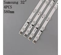 4 pièces 10LED s 580mm LED bande rétro-éclairage Nipseyteko UE32EH5000KX D1GE-320SC1-R3 32F-3535LED-40EA BN96-24146A Nipseyteko