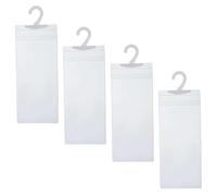 4 pièces 11, 6x5 pouces porte-plaque de handicap en PVC transparent avec cintre, support de protection permis stationnement pour personnes handicapées pour automobile, aucune pancarte inclu