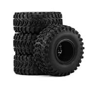 4 Pièces 135mm 2.2 Pneus sur Chenilles en Caoutchouc Pouces pour Hyper GO pour MJX CROSSRC pour YK pour AXIAL AXP8 1/8 Mise À Niveau Voiture RC Pièces RC