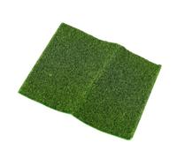 4 pièces 15/30/50cm tapis d'herbe artificielle prairie Simulation mousse pelouse faux verte bricolage pelouses artificielles de gazon pour Micro Paysage Miniature Décoration Maison Déc(50x50cm)