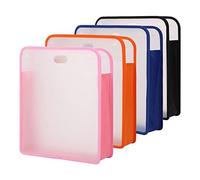 4 Pièces 15,8 X 13 X 3 Pouces Boîte De Rangement De Papier Scrapbooking, Papier Extensible Folio12 X 12 Feuilles, Pour Papier Cartonné