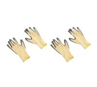 4 Pièces/2 Paires de Gants de Travail Isolants 400 V, Gants en Caoutchouc pour électricien Ignifuges avec Conception Antidérapante Adaptés aux équipements Mécaniques D'instruments