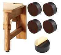 4 Pièces 3cm Rehausseur Meuble, Circulaire Rehausseur Pied de Chaise