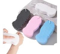 4 Pieces 3D Super Soft Magic Exfoliating Bath Sponge Remover Dead Skin, Magic Bath Sponge Dead Skin Remover