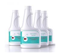 4 Pièces, 473 Ml, Solution De Nettoyage For Sols, Compatible Avec Eufy | Robot laveur et balayeur, solution de nettoyage des sols