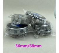 4 pièces 56mm/68mm pour E36 E39 E46 E60 E90 E90 F01 F10 F30 G01 G20 G21 G30 G11 F15 X5 X3, caches de moyeu de roue, couvre-roue Thunder all Black