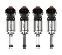4 pièces 8201438013 Bobine d'allumage Packs injecteur de Carburant, pour Nissan Juke Qashqai 1.2 DIG-T J11 H8201438013 82014-38013 Injecteur de Carburant Essence Buse D'Injecteurs