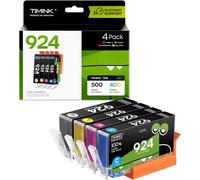 4 Pièces 924 Cartouches Compatible Avec Hp 924 Cartouches Pour Hp Officejet Pro 8120E 8122E 8124E 8125E 8132E 8134E 8135E 8138E 8139E Pour Hp Officejet Pro 8120 8123 8133 8130 (Pas Avec Puce)