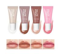 4 pièces à lèvres nourrissant pour femmes filles hydratant facile à appliquer et verrouille hydratant essentiel pour les soins hydratants de routine