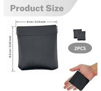 4 Pièces À Mini-Kopfhörertasche, Étanche, Simple Et Compact, Portable, Sac De Rangement, Convient pour Conserver Le Casque, Les Câbles De Données, des Clés, Etc