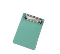 4 pièces A6 dossier papier presse-papiers bloc-notes attelle mémo pince conseil porte Document étudiant école bureau papeterie fournitures pour Documents,Dessins(Green)