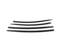 4 Pièces Abs Fenêtre Visières Évent Soleil Pluie Ombre Pour Tesla Pour Modèle 3 2017 2018 2019 2020 2021 Remplacement De Style En Fiber Carbone Fenêtre Latérale Pare Pluie Visières