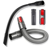 4 Pièces Accessoires d'aspirateur Pour Dyson V7 V8 V10 V11 V15 - Suceur Flexible Ppour Fissures + 2Adaptateurs + Rallonge de Tuyau Convient Pour le Nettoyage Des Fissures et Des Coins