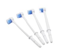 4 Pièces Accessoires D'hygiène Buccale Buses Pointe De Brosse, Compatible Avec Waterpik WP-100 WP-450 WP-250 WP-300 WP-660 WP-900 Tête De Brosse Flosser Pièces pour irrigateur oral