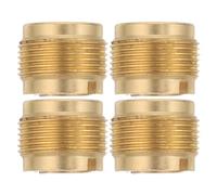 4 Pièces Adaptateur de Filetage pour Micro 3/8 à 5/8 en Cuivre | Compatibilité Précise, Installation sans Outil, Stabilité Renforcée, pour Pied de Micro et Trépied, Usage Photo