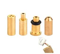 4 pièces Adaptateur de Recharge de gaz en Laiton pour briquets S.T. Dupont, Pièces de réparation pour Un Remplissage Facile et Pratique, Solution économique et Durable pour Tous Vos briquets