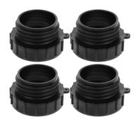4 Pièces Adaptateur de Vanne 63mm Filetage Fin vers 60mm Grossier | Installation sans Outil, pour Réservoirs D'eau et Conteneurs Ibc, pour Réparations D'urgence en Usine