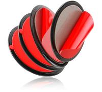 4 Pièces Adhésifs Haute Résistance Pour Voiture, Double Face Auto Extrême 80Mm Diamètre, Saugnapfhalterung, Support Téléphone Voitu