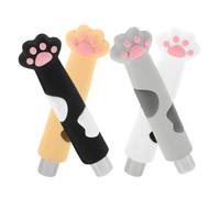 4 Pièces Aimant à Ongles Œil de Chat de Patte, Silicone | Outil Magnétique pour Nail Art et Manucure, Force D’aimantation, Application Facile, Motif Adorable