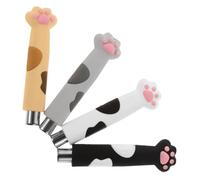4 Pièces Aimant à Ongles Œil de Chat Patte de Chat en Silicone | Application Rapide, Force Magnétique Élevée, pour Manucure et Nail Art, Style Adorable