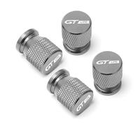 4 Pieces Aluminium Bouchon Valve Pneu Voiture,pour Peugeot GT GT Line 4008 2008 5008 4007 6008 206 208 306 308 508 avec Joint Caoutchouc étanche air poussière résistant Corrosion,Grey