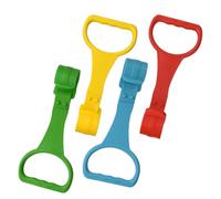 4 Pièces Anneau de Traction pour Parc Bebe, Anneaux pour Berceau Bebe, Bague de Traction de Bébé, Anneaux de Main de Lit Bébé et Parc, Anneaux de Suspension Bébé, pour l'entraînement de l'équilibre