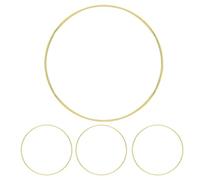 4 Pièces Anneaux Métalliques Attrape-rêves 12 Pouces