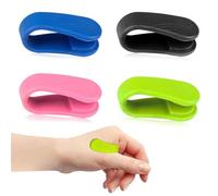 4 Pièces Anti Migraine,Accessoires Massage,Pince D'acupression,D'acupression En Silicone Portables,Aide Aux Attaques De Panique,Pour Soulager Le Stress Et La Migraine